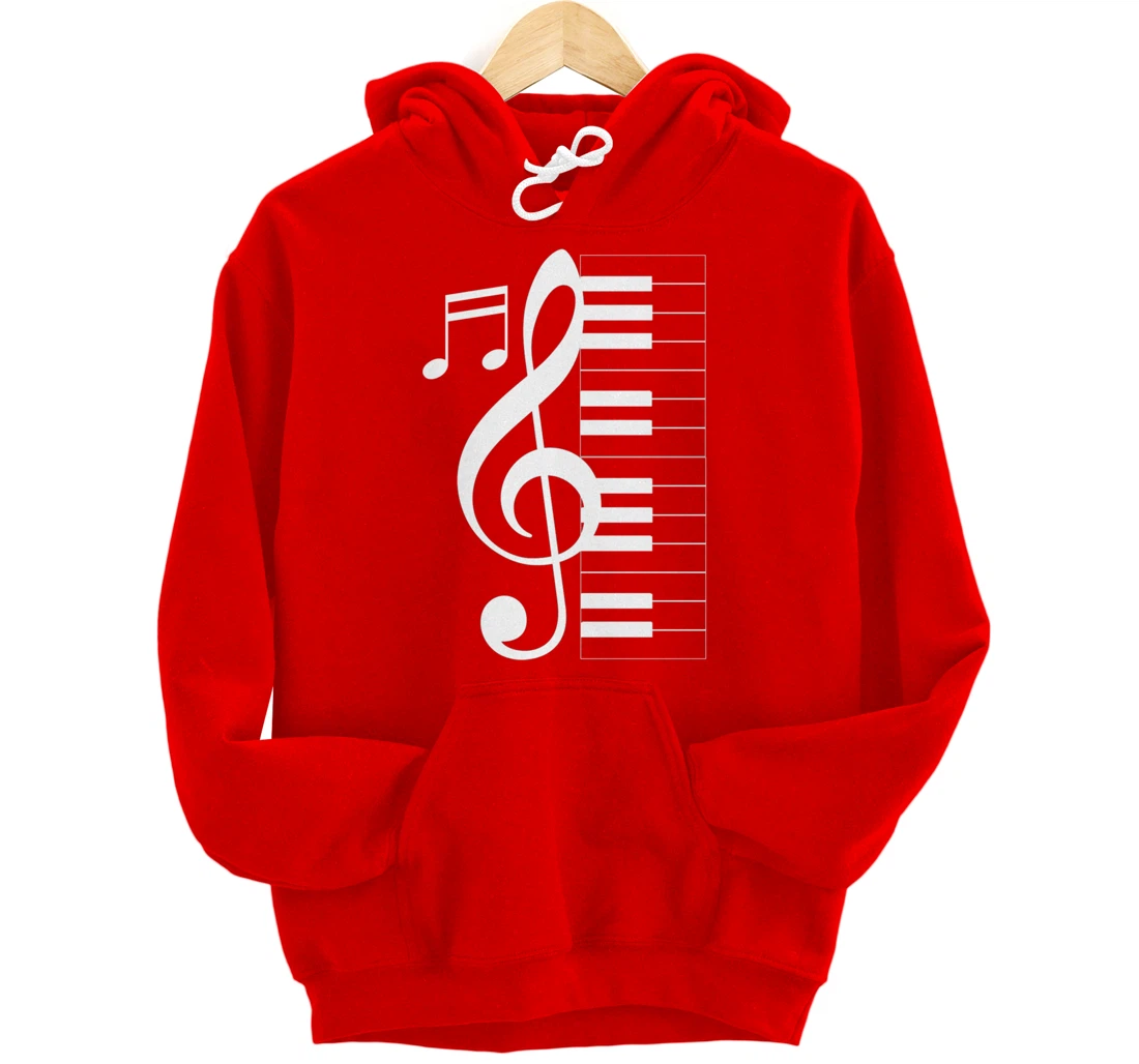 Music Note Entertainer Pullover Hoodie