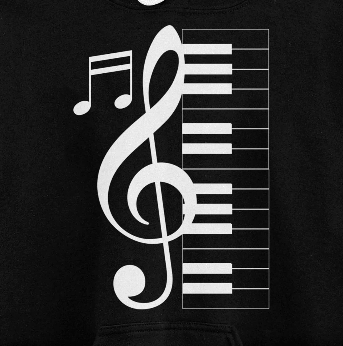 Music Note Entertainer Pullover Hoodie