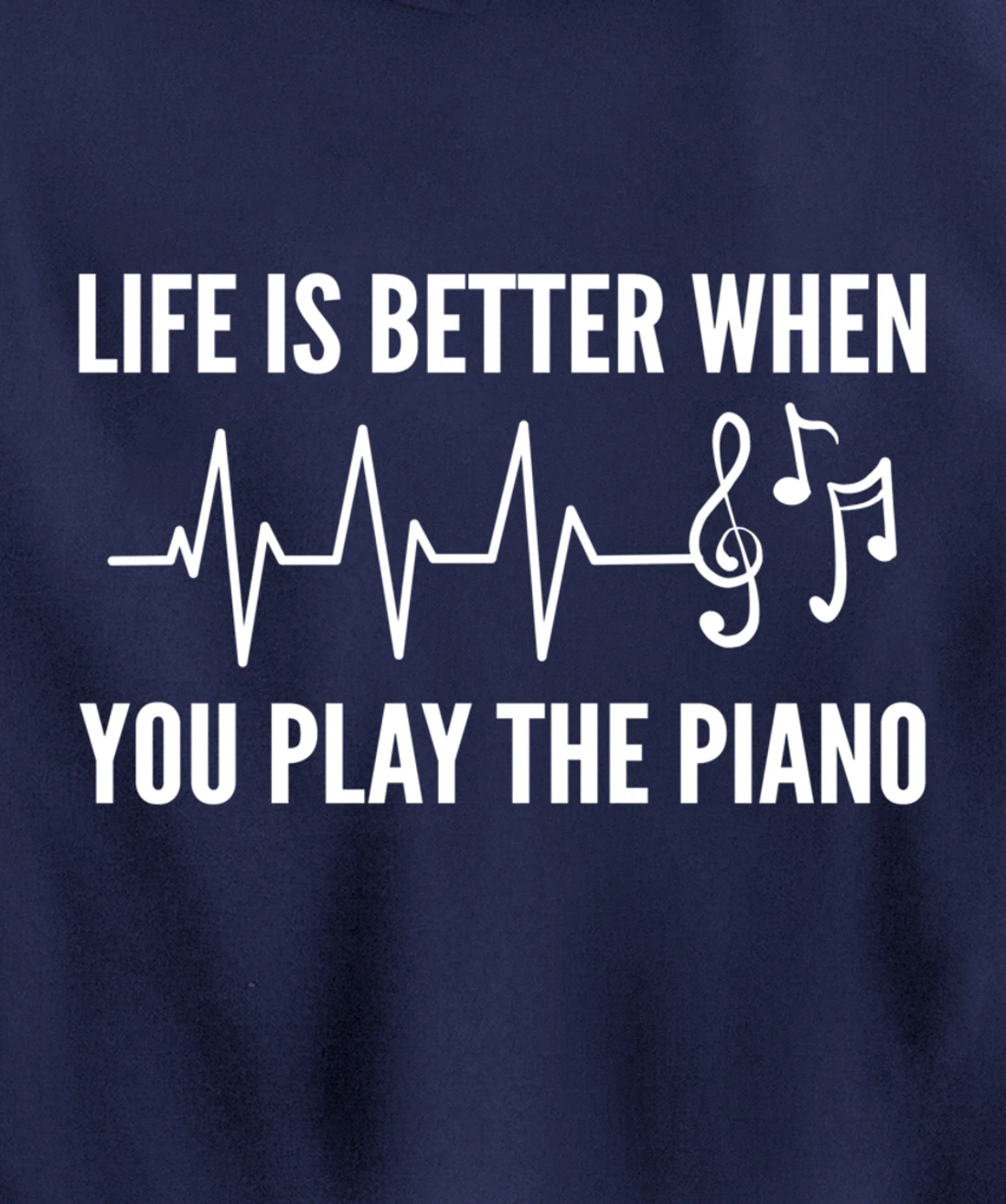Better Play Piano Music Teacher Pullover Hoodie