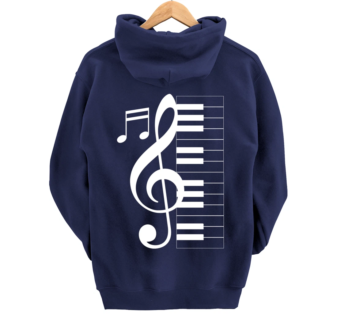 Music Note Entertainer Pullover Hoodie