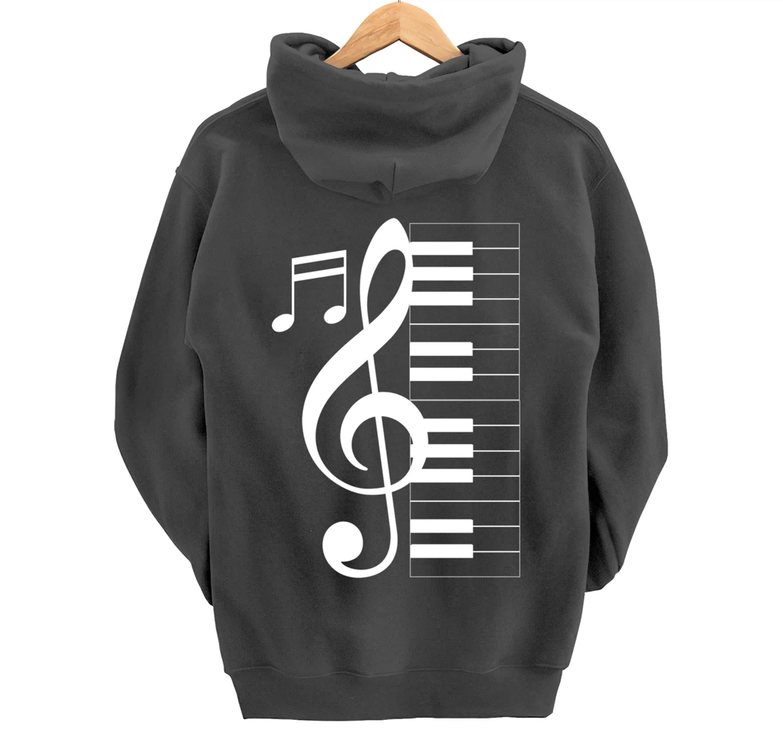 Music Note Entertainer Pullover Hoodie