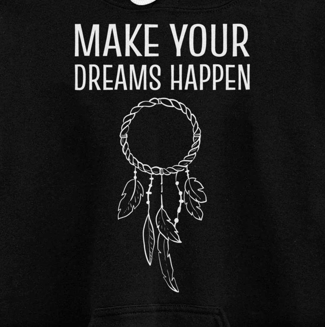 Your Dreams Happen Daydreamer Pullover Hoodie