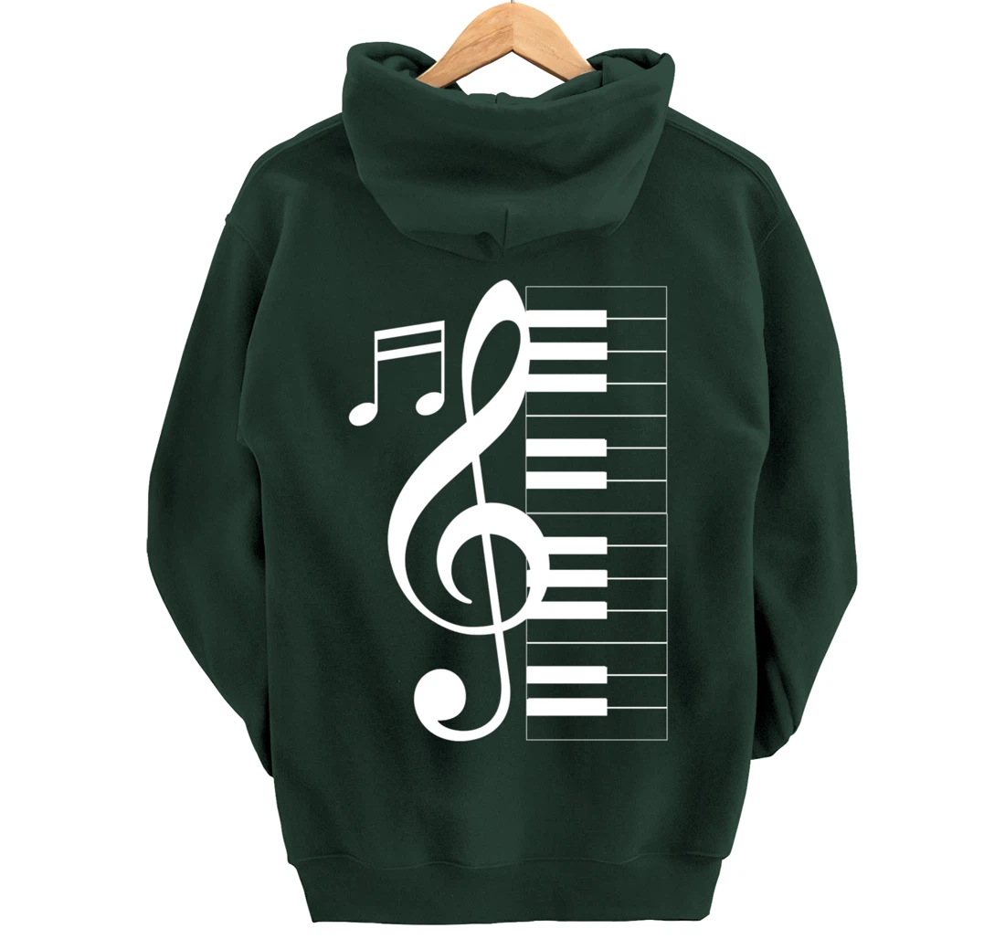 Music Note Entertainer Pullover Hoodie