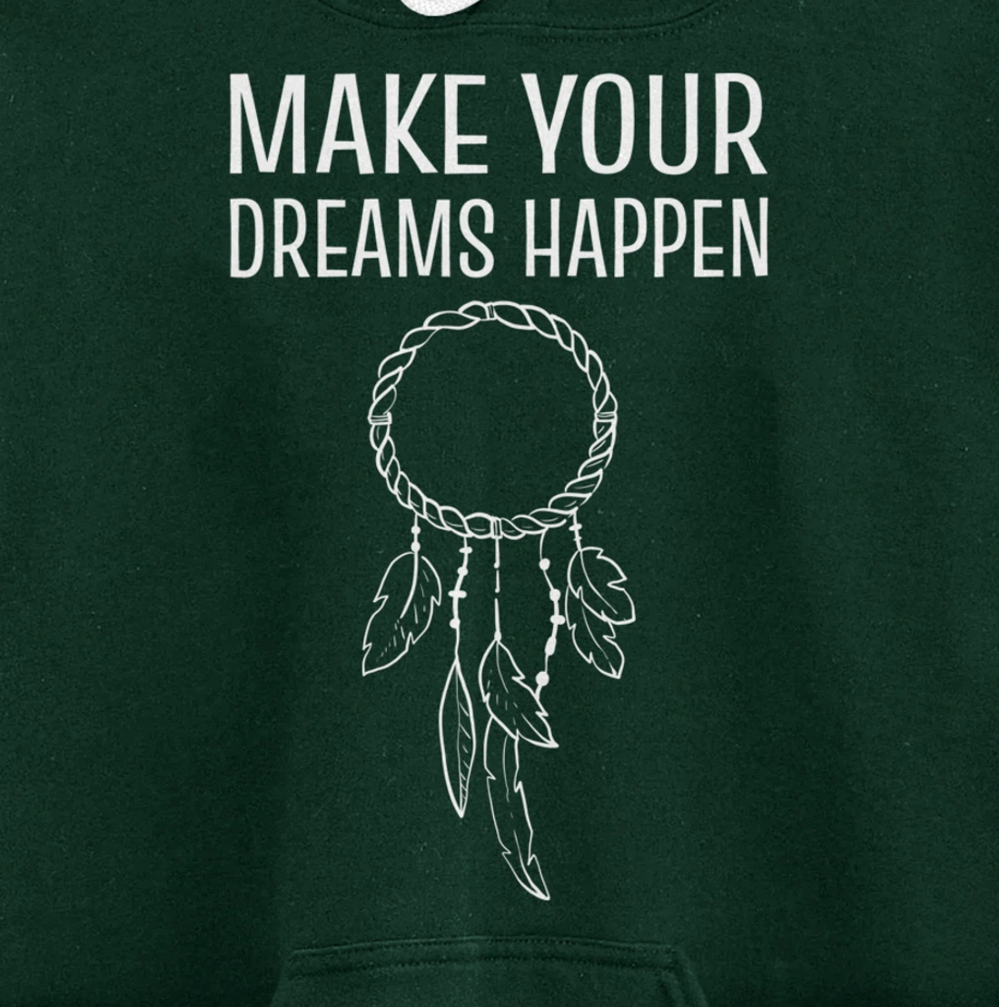 Your Dreams Happen Daydreamer Pullover Hoodie