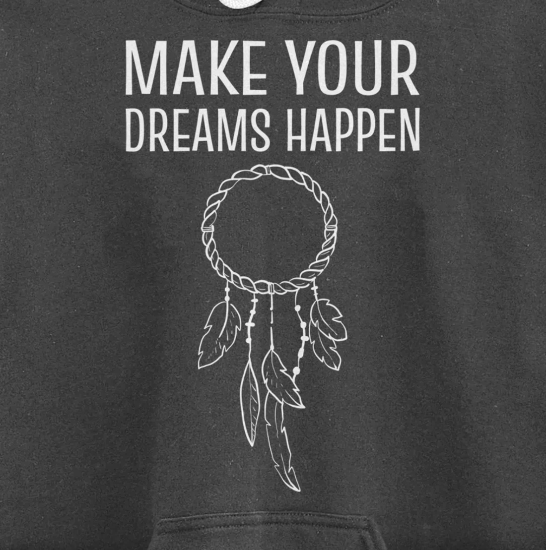 Your Dreams Happen Daydreamer Pullover Hoodie