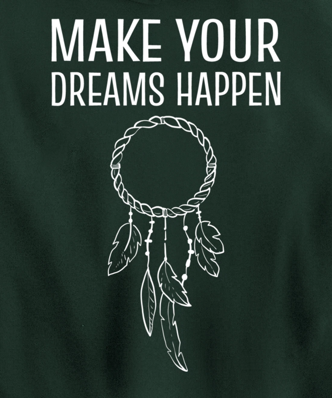 Your Dreams Happen Daydreamer Pullover Hoodie
