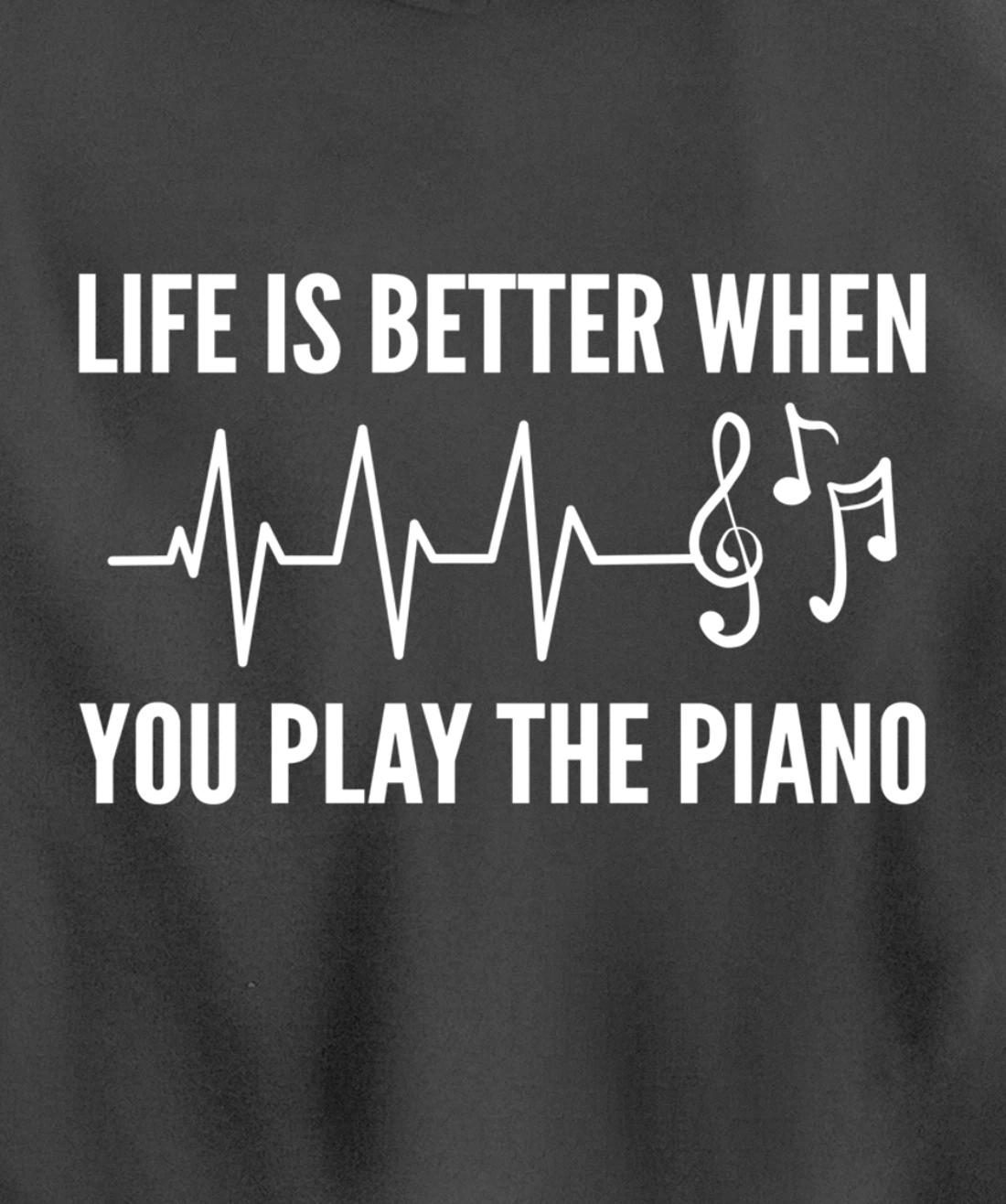Better Play Piano Music Teacher Pullover Hoodie