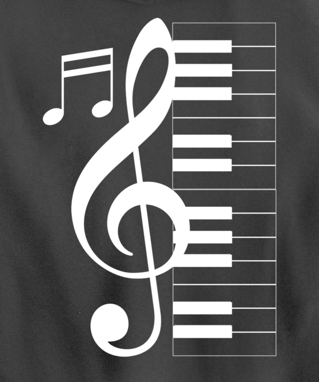 Music Note Entertainer Pullover Hoodie