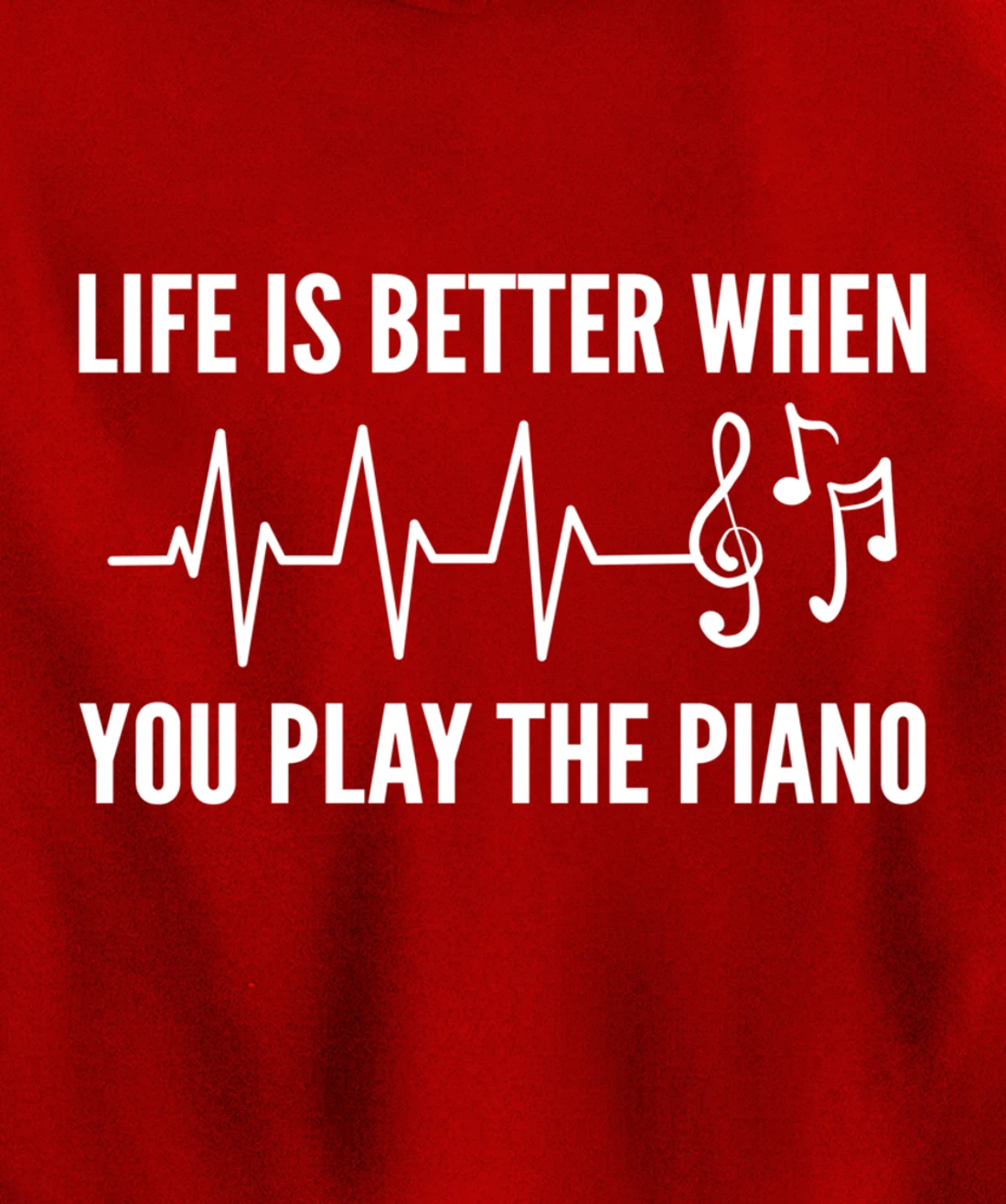 Better Play Piano Music Teacher Pullover Hoodie