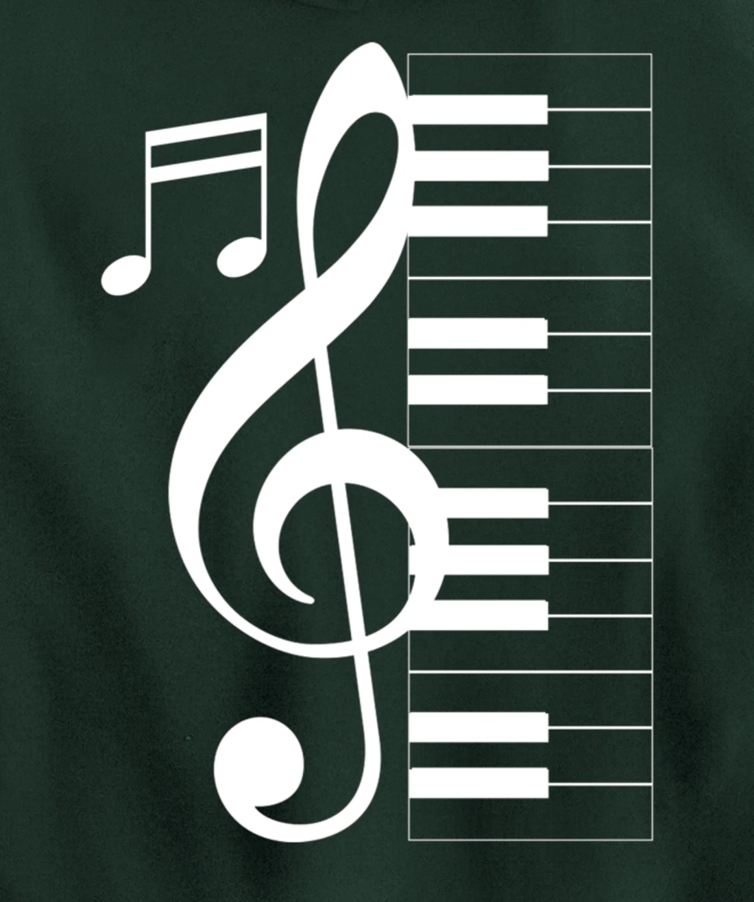 Music Note Entertainer Pullover Hoodie
