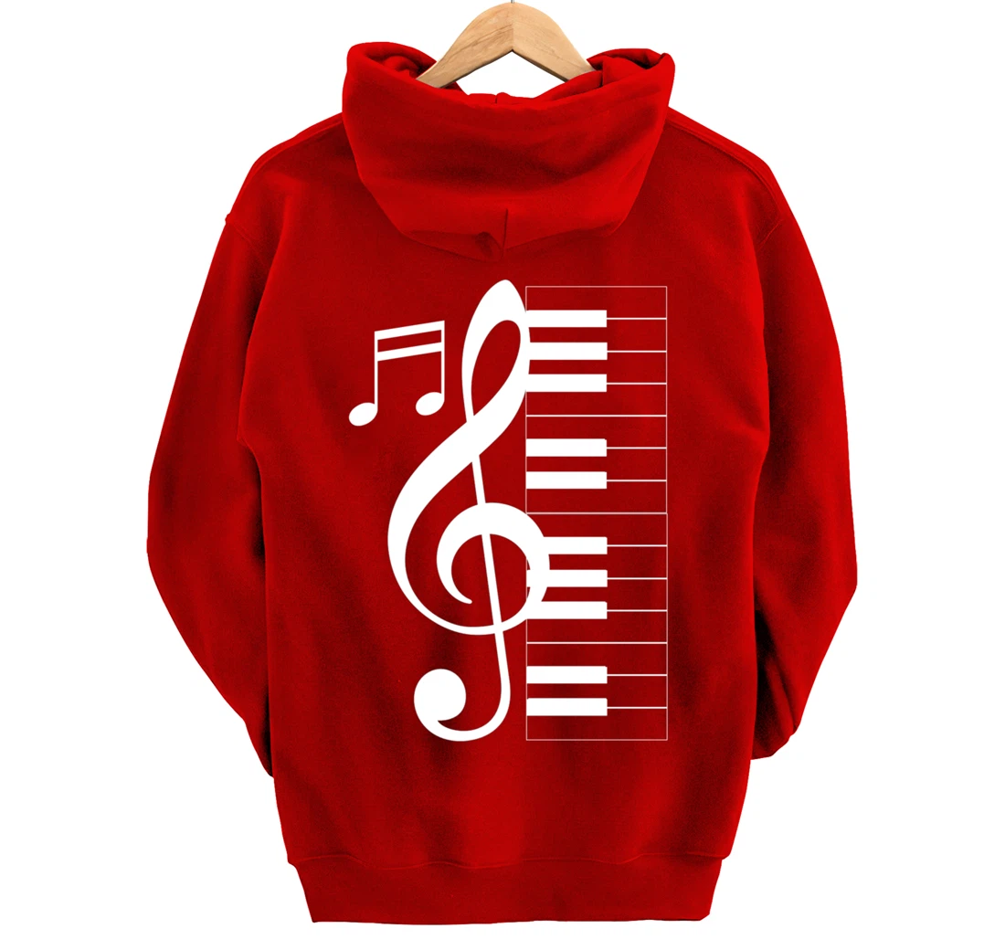 Music Note Entertainer Pullover Hoodie