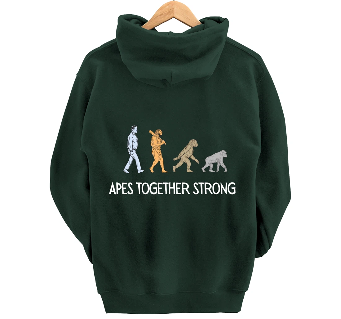 Apes Together Strong Pullover Hoodie