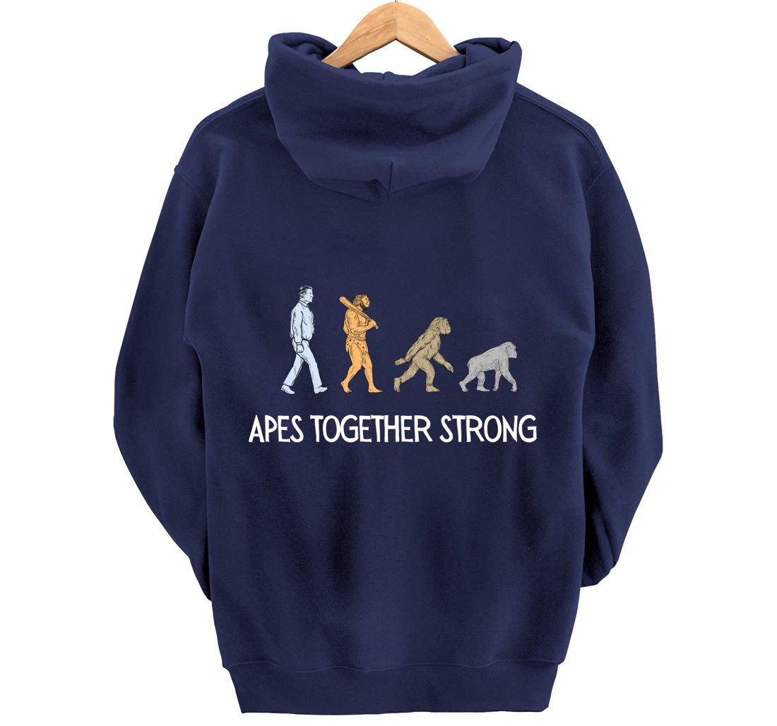 Apes Together Strong Pullover Hoodie