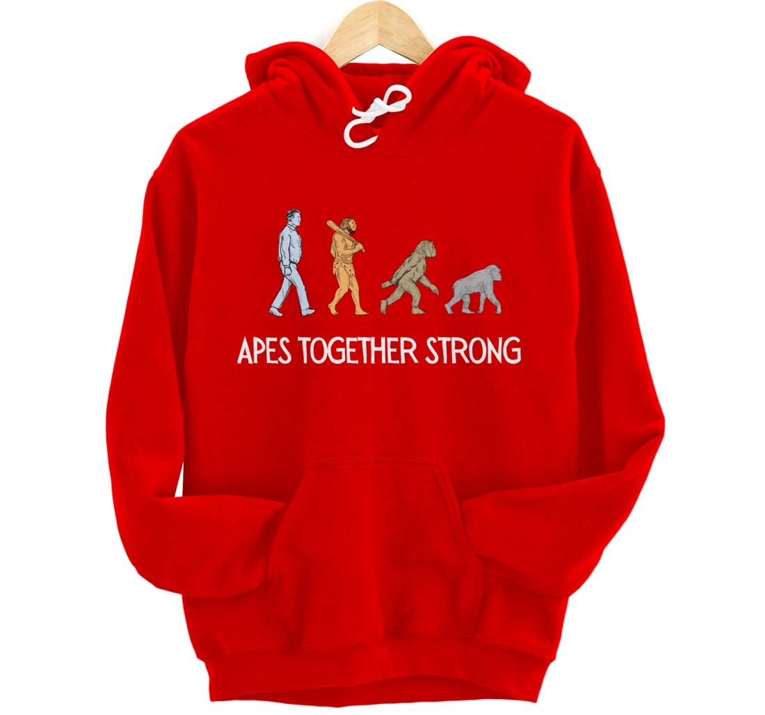 Apes Together Strong Pullover Hoodie