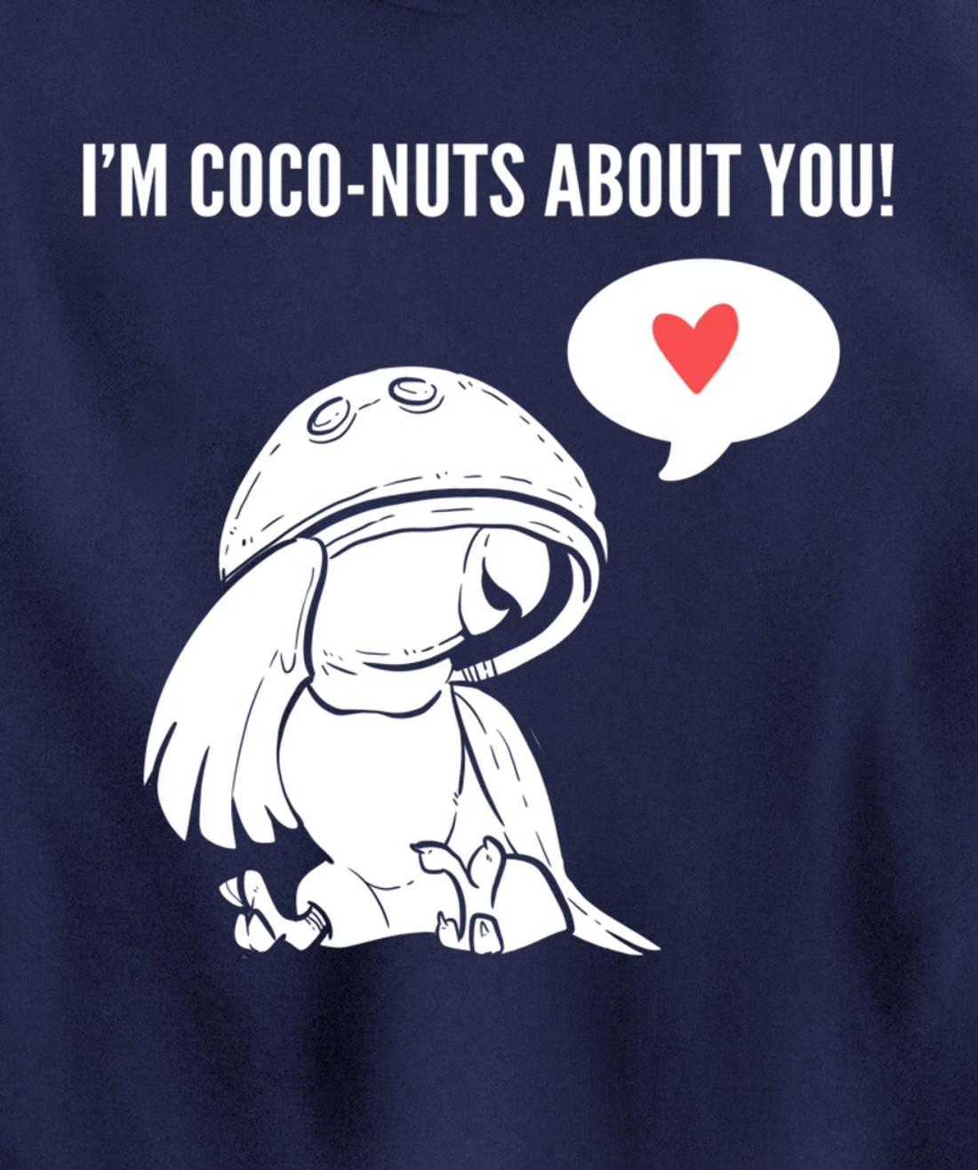 Coco-nuts about you! Boyfriend or Girlfriend Pullover Hoodie