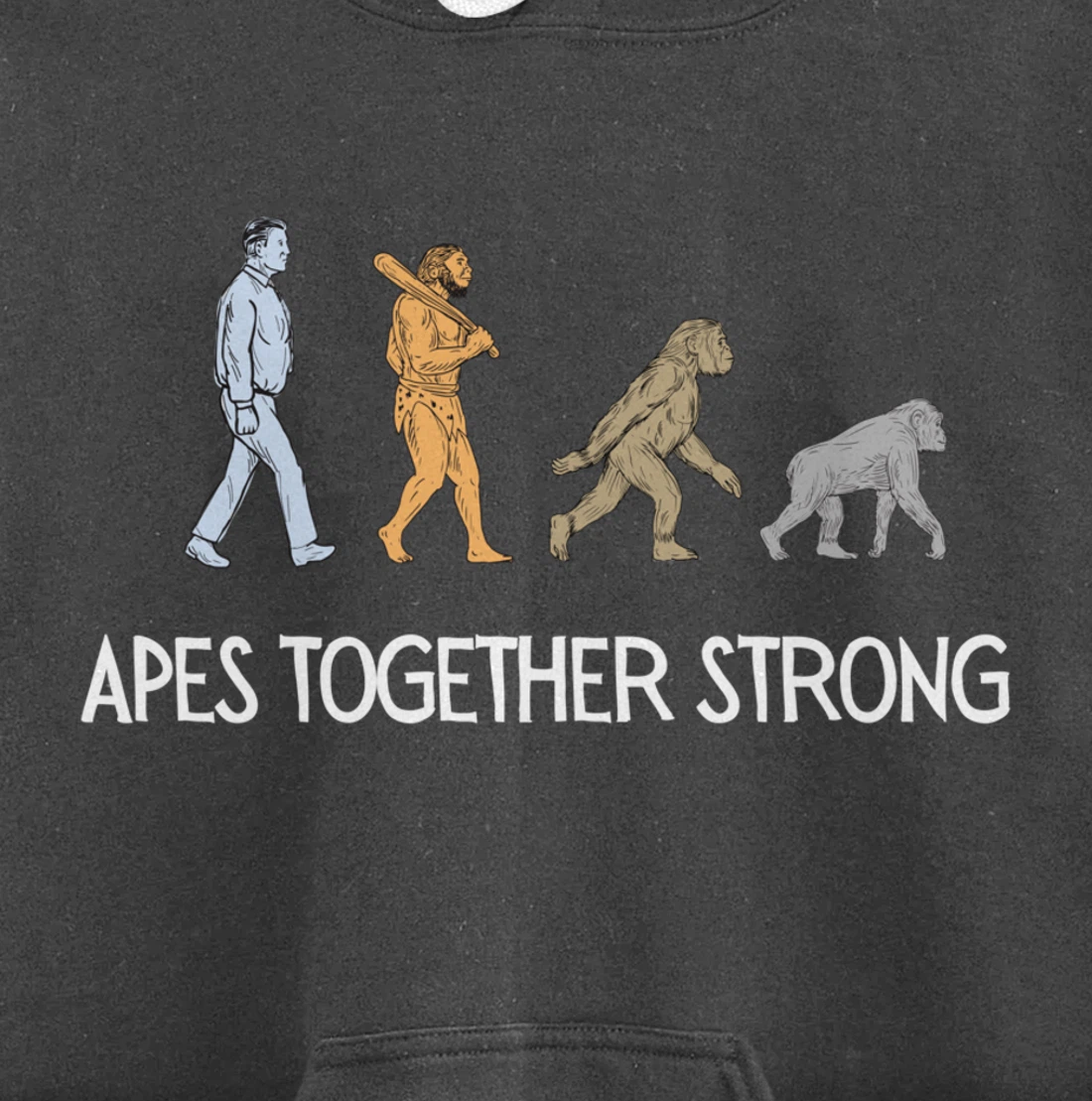 Apes Together Strong Pullover Hoodie