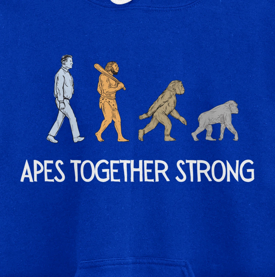 Apes Together Strong Pullover Hoodie