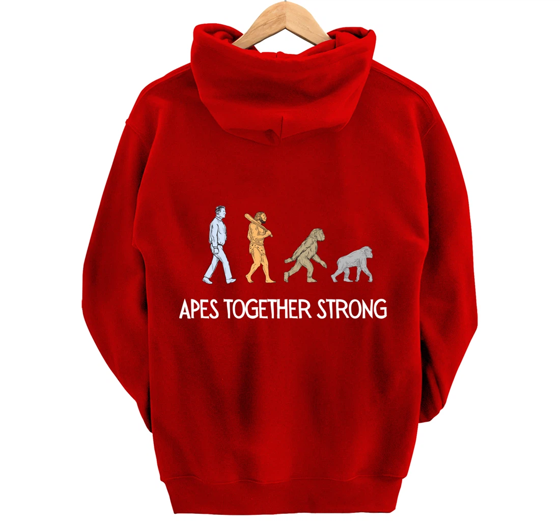 Apes Together Strong Pullover Hoodie