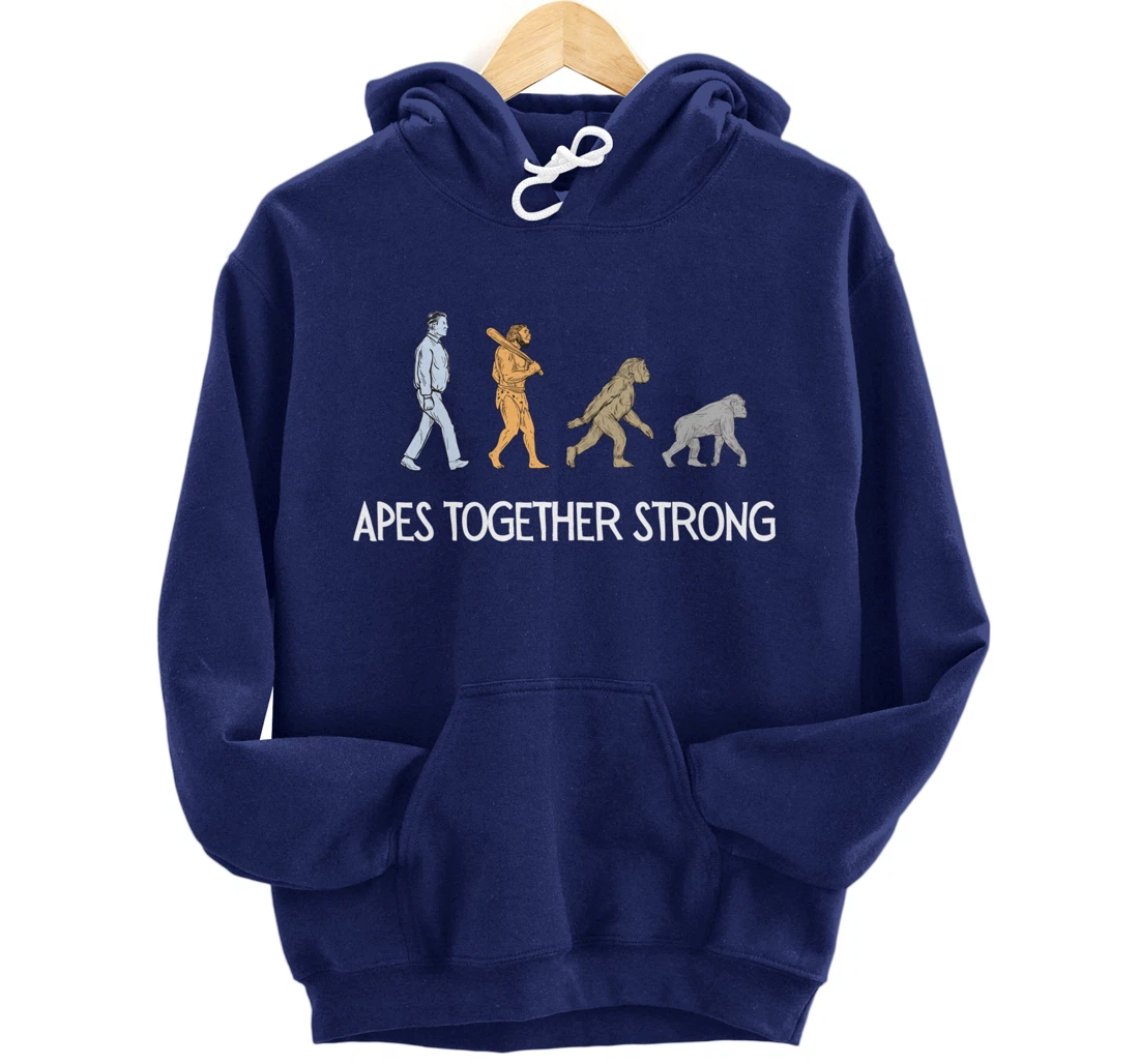 Apes Together Strong Pullover Hoodie