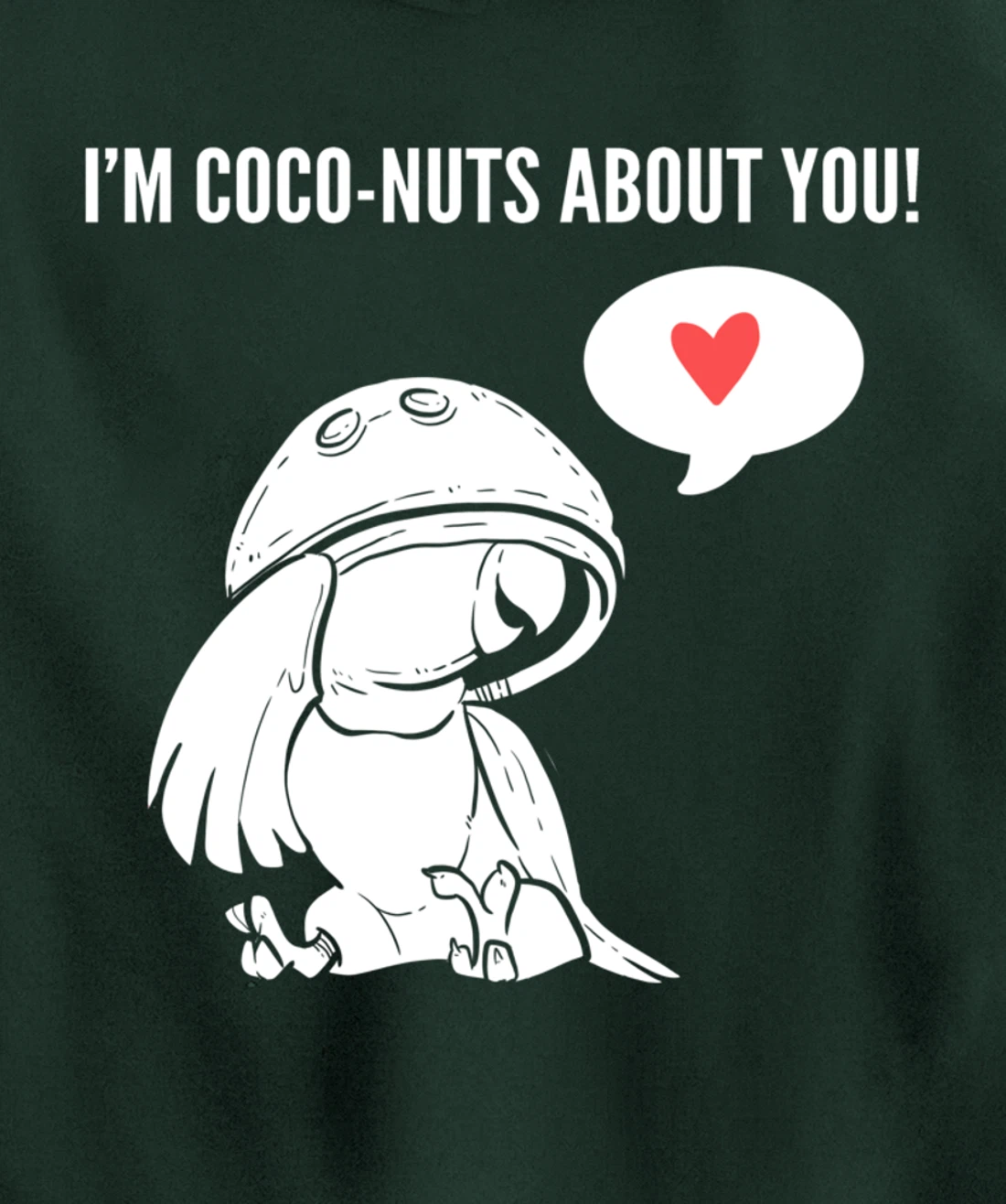 Coco-nuts about you! Boyfriend or Girlfriend Pullover Hoodie
