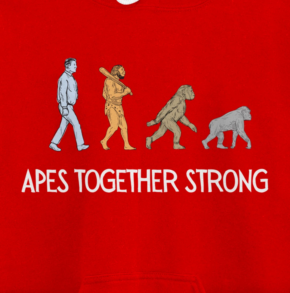 Apes Together Strong Pullover Hoodie