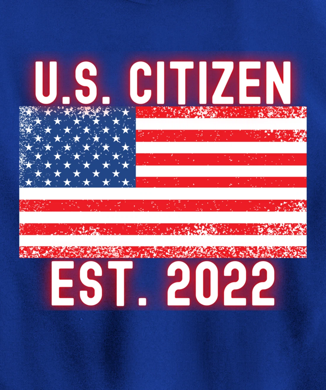 US Citizen Mr. Freedom Basketball U.S. USA Flag Est. 2022 Pullover Hoodie