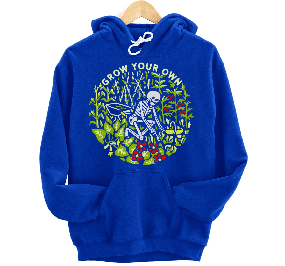 Funny Plants Gardener Grow Your Own Gardening Pullover Hoodie