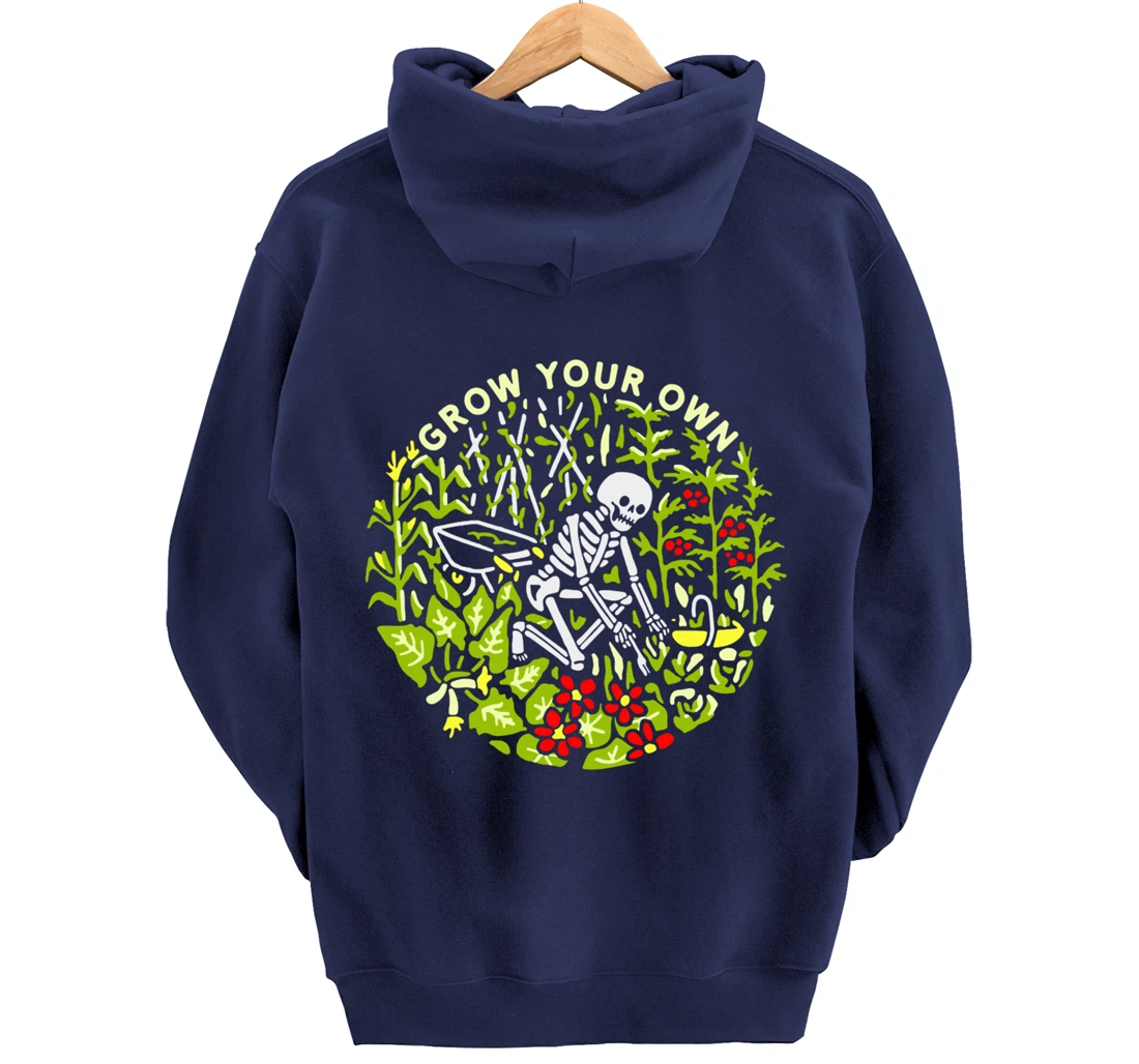 Funny Plants Gardener Grow Your Own Gardening Pullover Hoodie