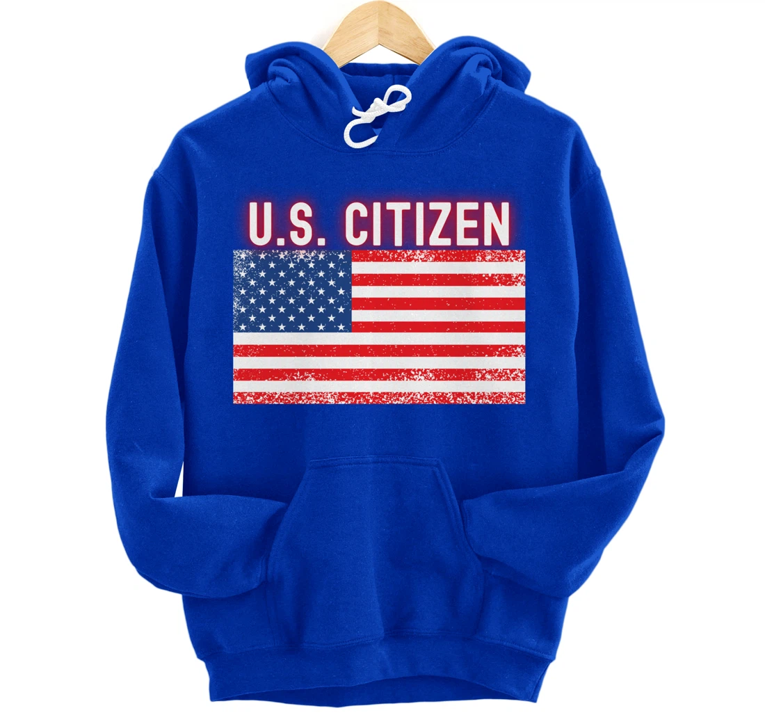 US Citizen Flag Freedom Basketball Meme U.S. USA Flag 2021 Pullover Hoodie