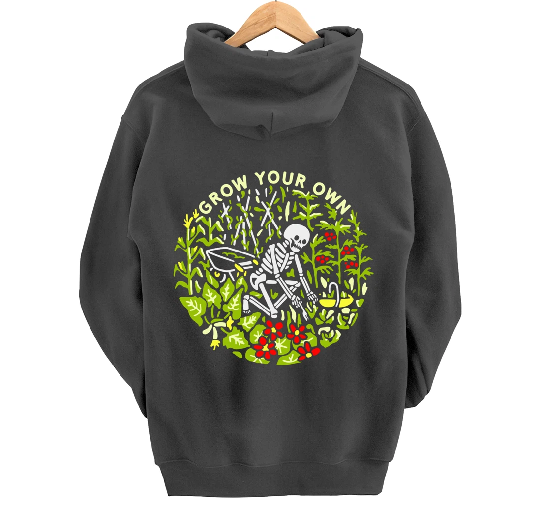 Funny Plants Gardener Grow Your Own Gardening Pullover Hoodie