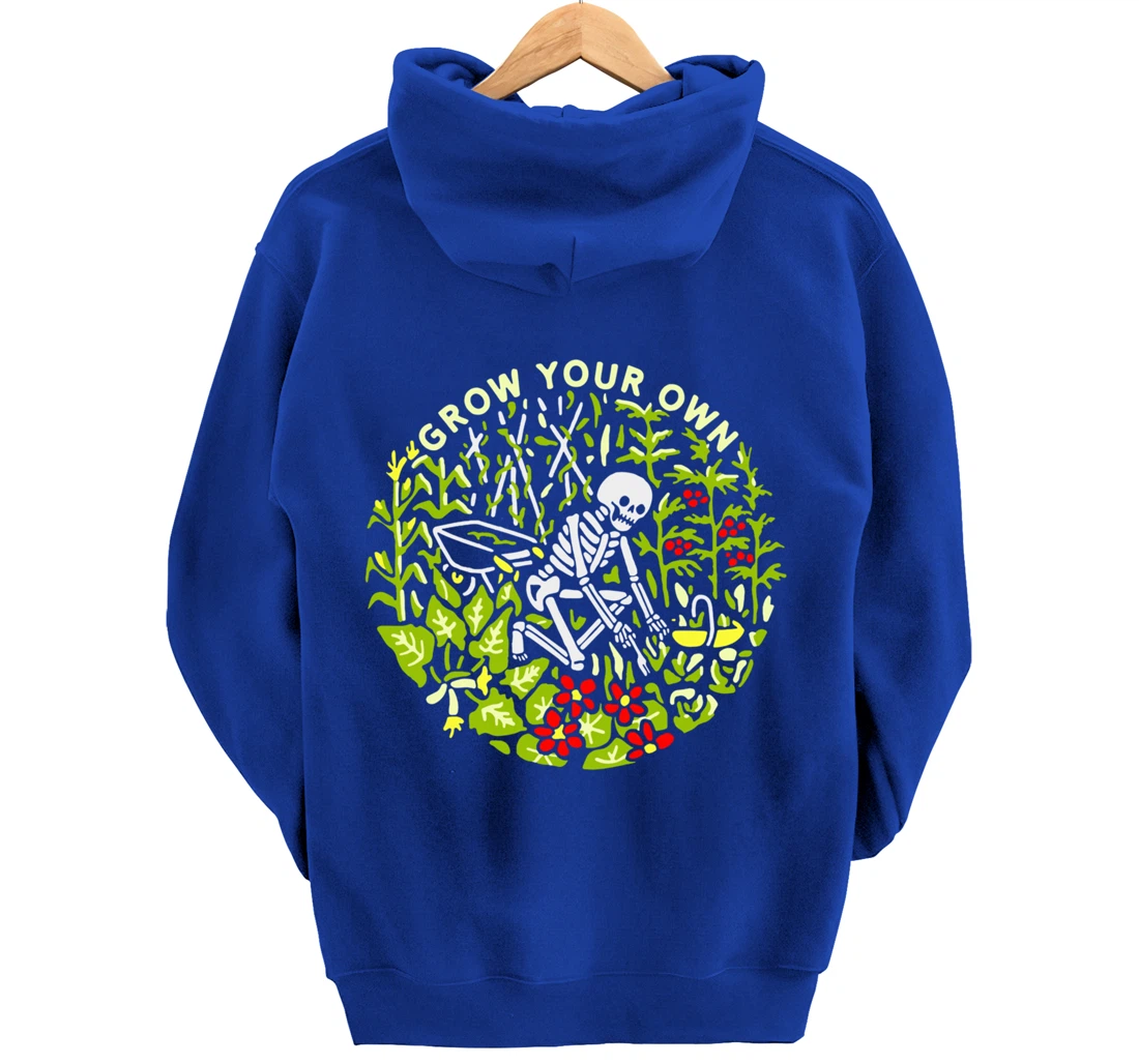 Funny Plants Gardener Grow Your Own Gardening Pullover Hoodie