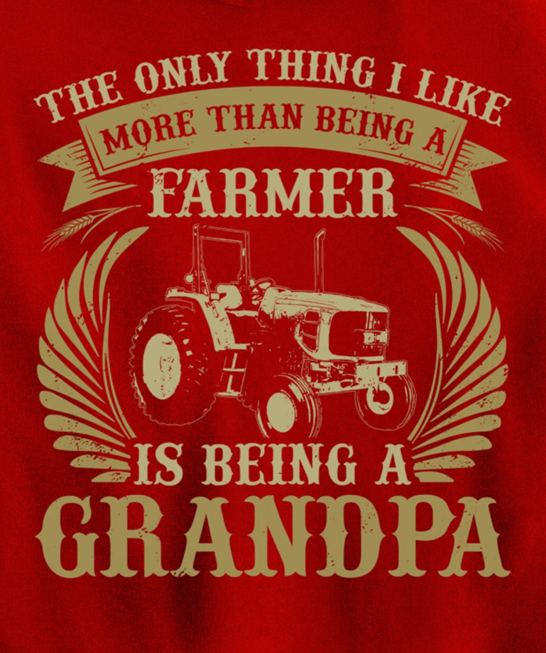 Funny Farming Lover Graphic for Grandpas and Men Farmer Pullover Hoodie