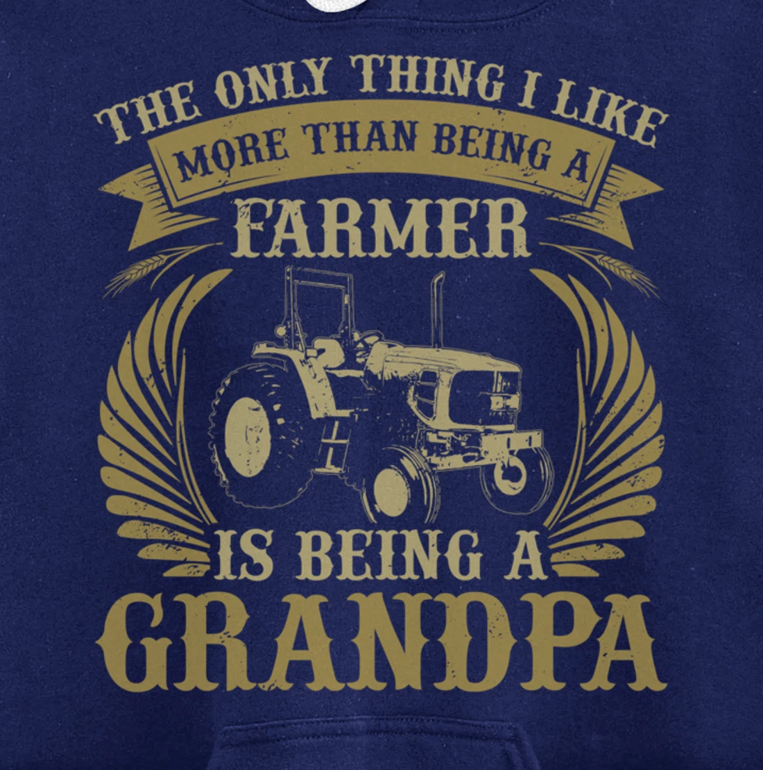 Funny Farming Lover Graphic for Grandpas and Men Farmer Pullover Hoodie