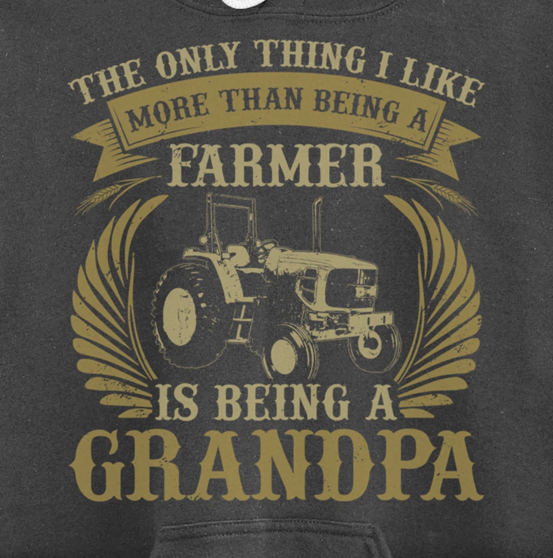Funny Farming Lover Graphic for Grandpas and Men Farmer Pullover Hoodie