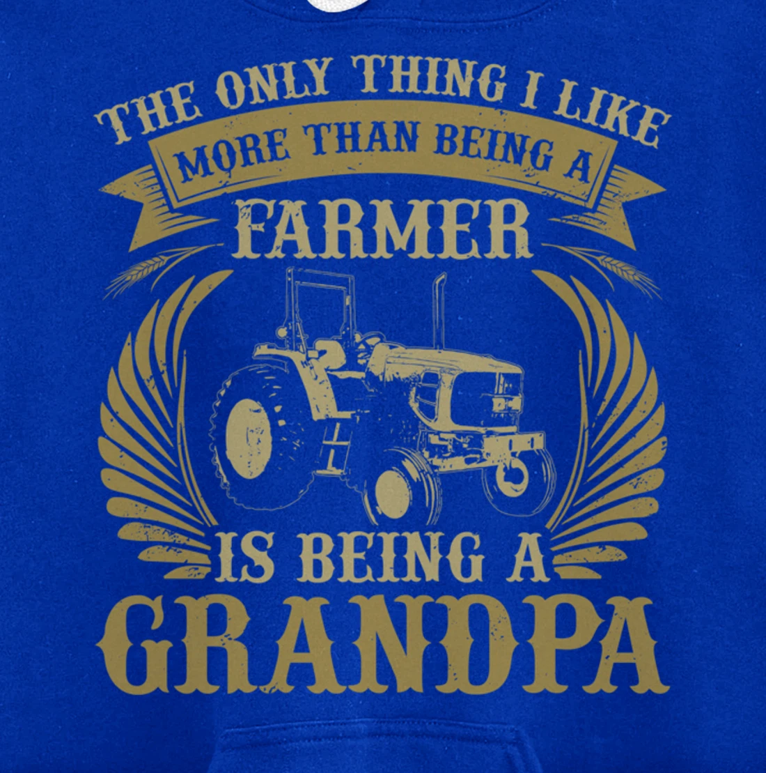 Funny Farming Lover Graphic for Grandpas and Men Farmer Pullover Hoodie