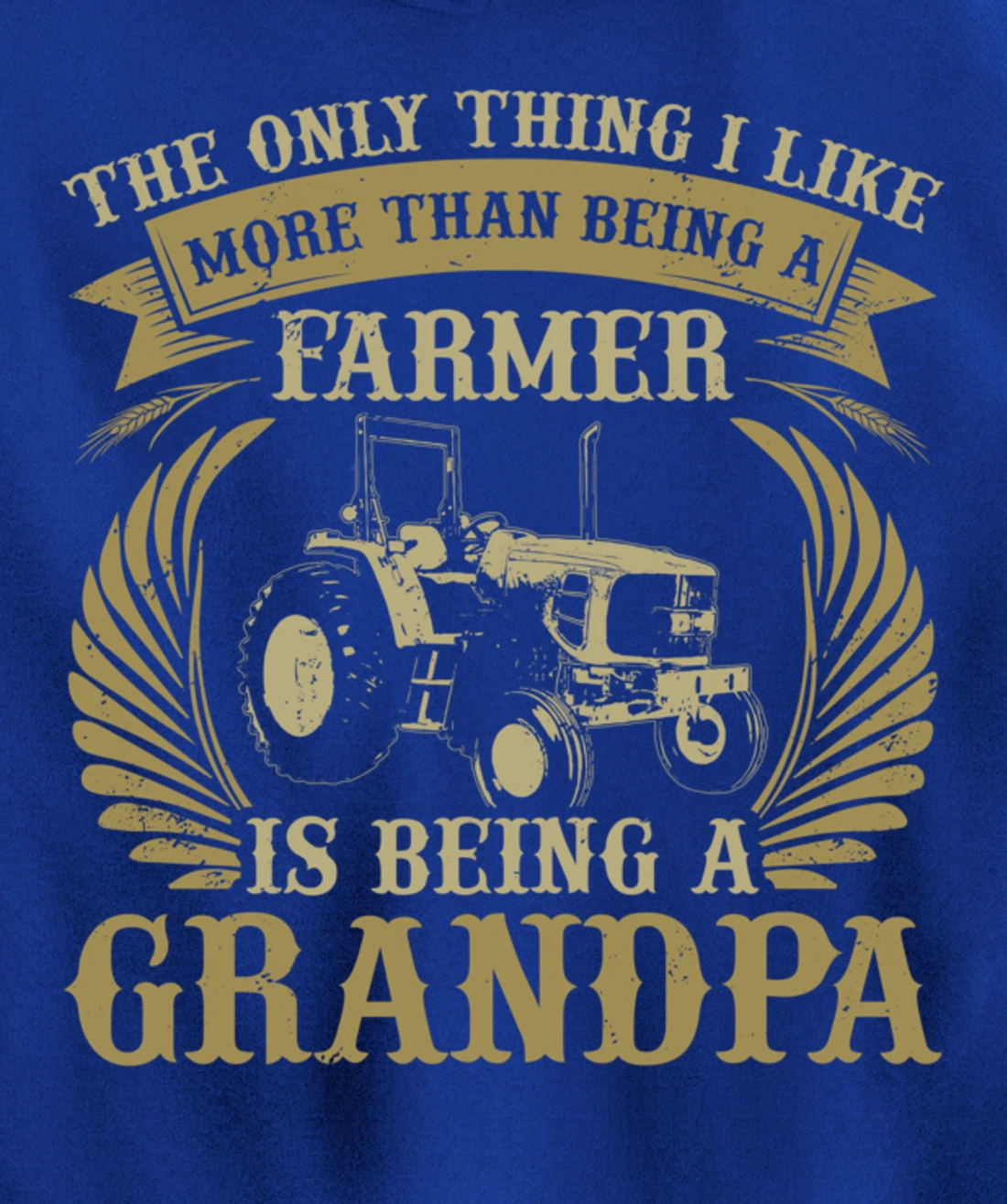 Funny Farming Lover Graphic for Grandpas and Men Farmer Pullover Hoodie