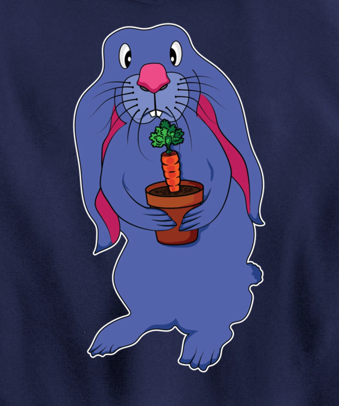 Cute and cuddly kawaii bunny Cute Kawaii bunny Pullover Hoodie