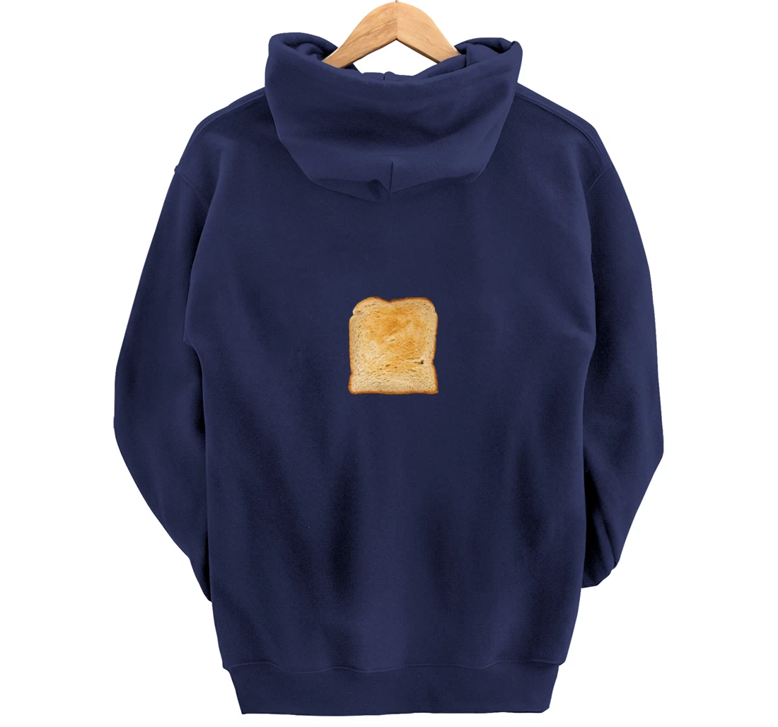 Toasted Toast Bread, A Slice Of Toast Bread, Breakfast Pullover Hoodie