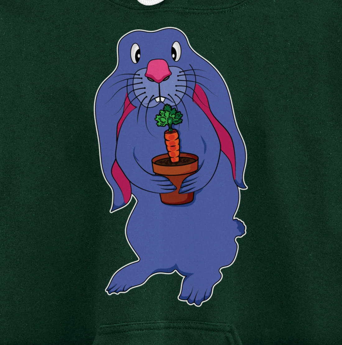 Cute and cuddly kawaii bunny Cute Kawaii bunny Pullover Hoodie