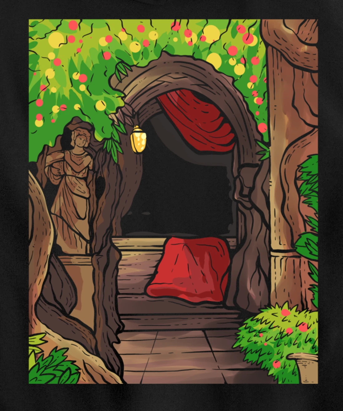 Castle Dark Mythical or Magician Pullover Hoodie