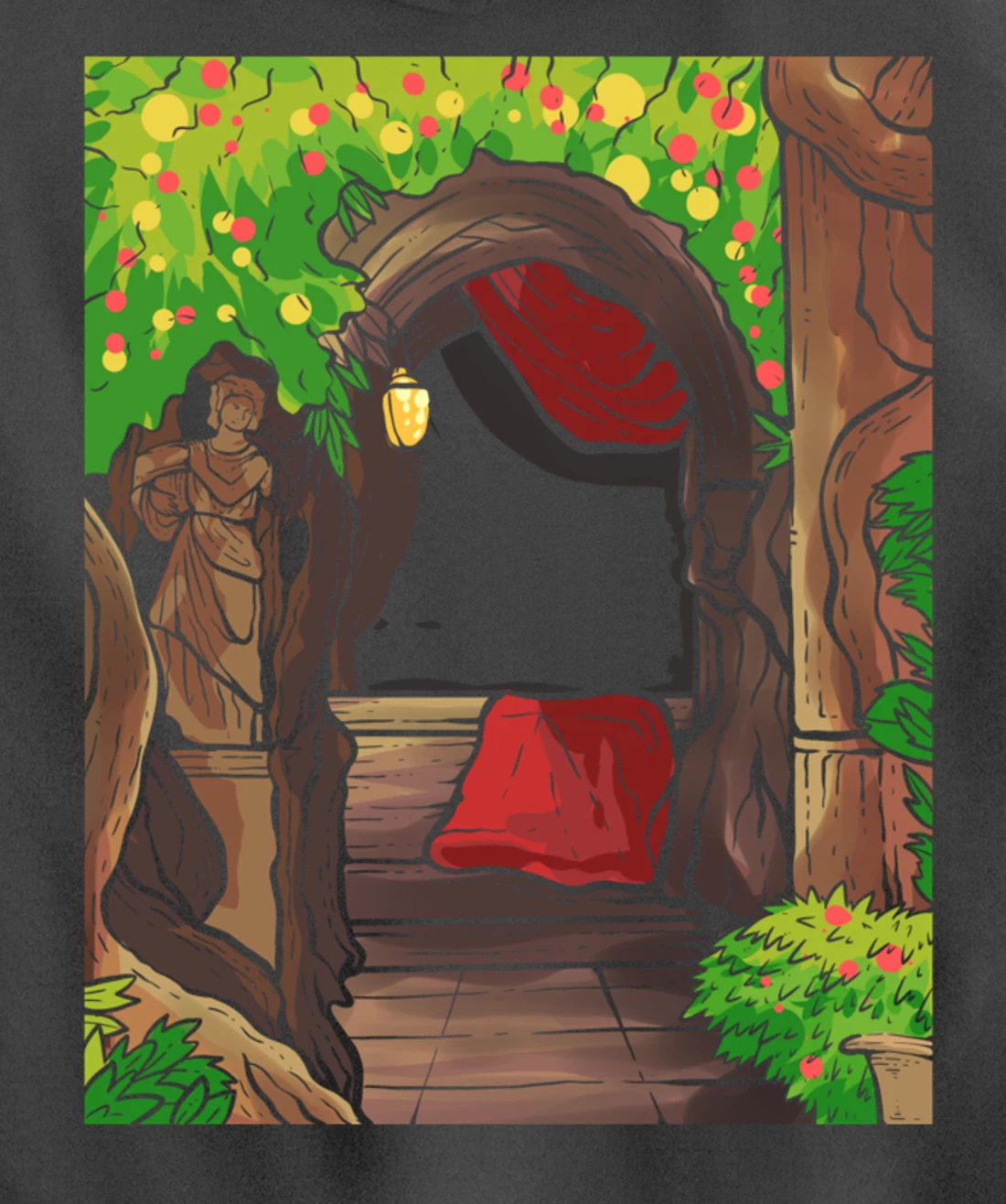 Castle Dark Mythical or Magician Pullover Hoodie