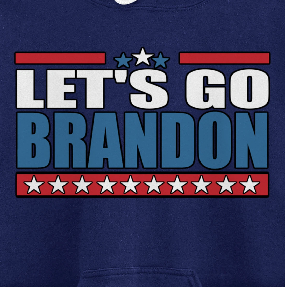 Lets go Brandon Pullover Hoodie