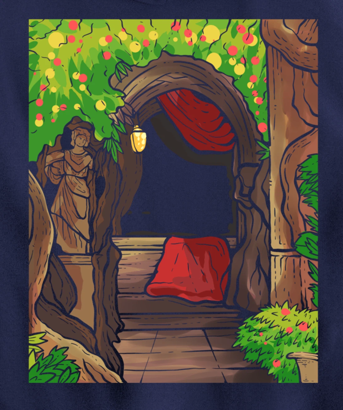 Castle Dark Mythical or Magician Pullover Hoodie