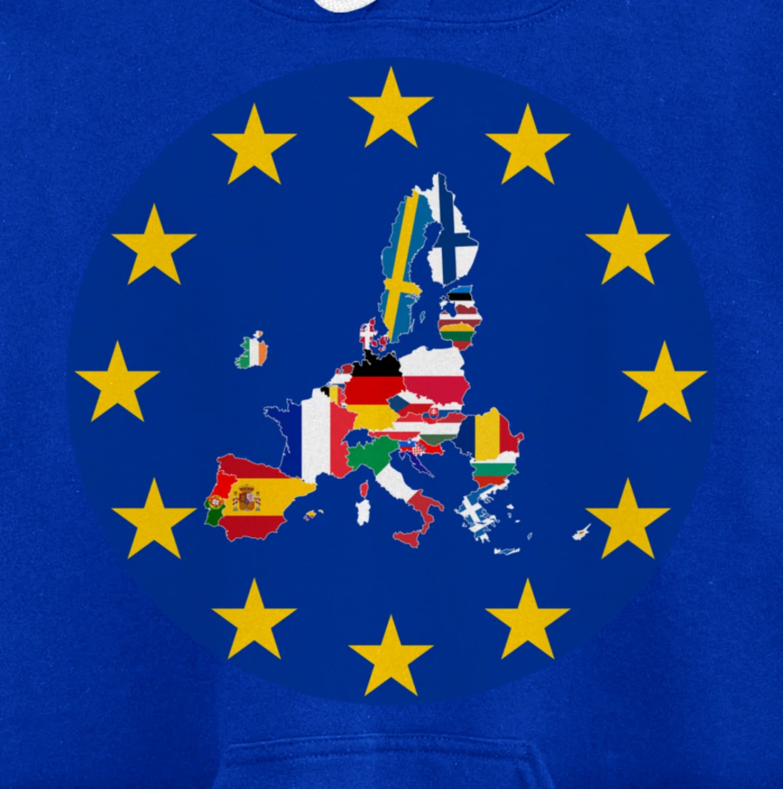 European Flag, Europe Countries, Europe Flag, European Union Pullover Hoodie