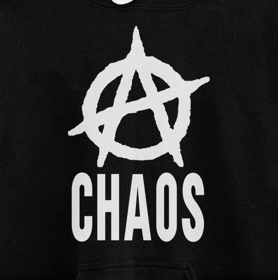 Anarchy signs, chaos, punks, punk rock, anarchy Pullover Hoodie