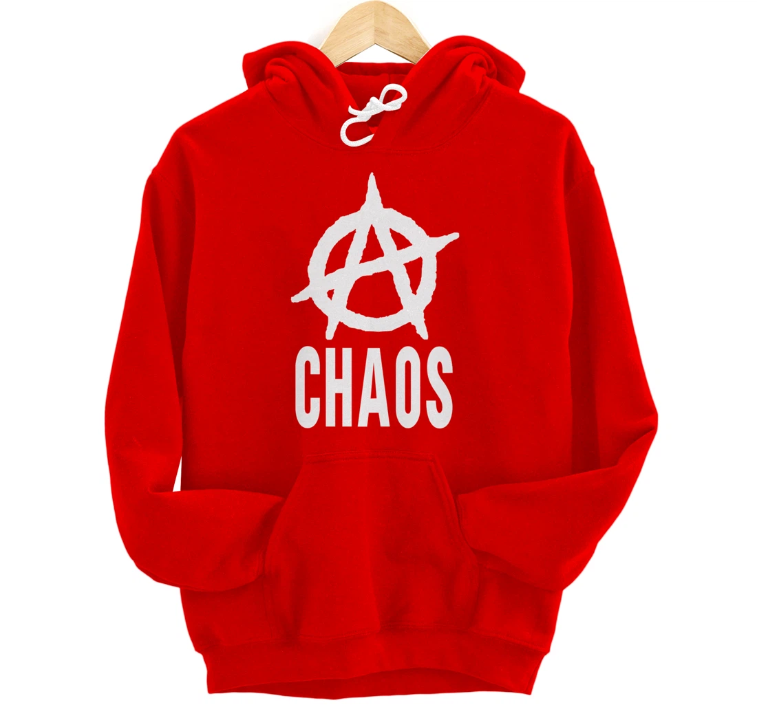 Anarchy signs, chaos, punks, punk rock, anarchy Pullover Hoodie
