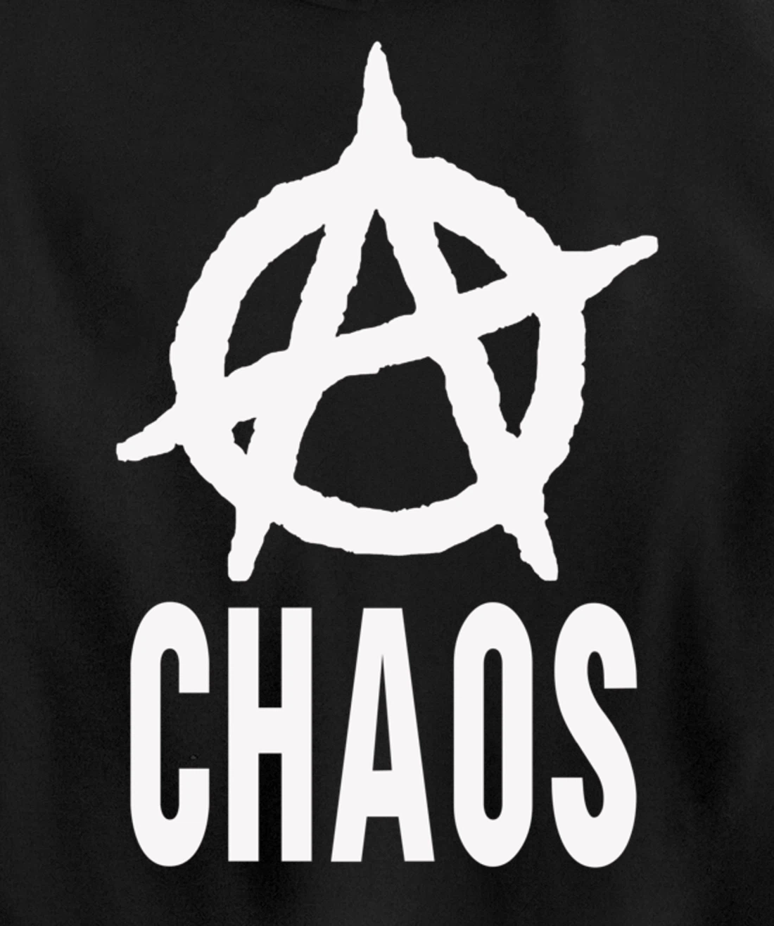Anarchy signs, chaos, punks, punk rock, anarchy Pullover Hoodie