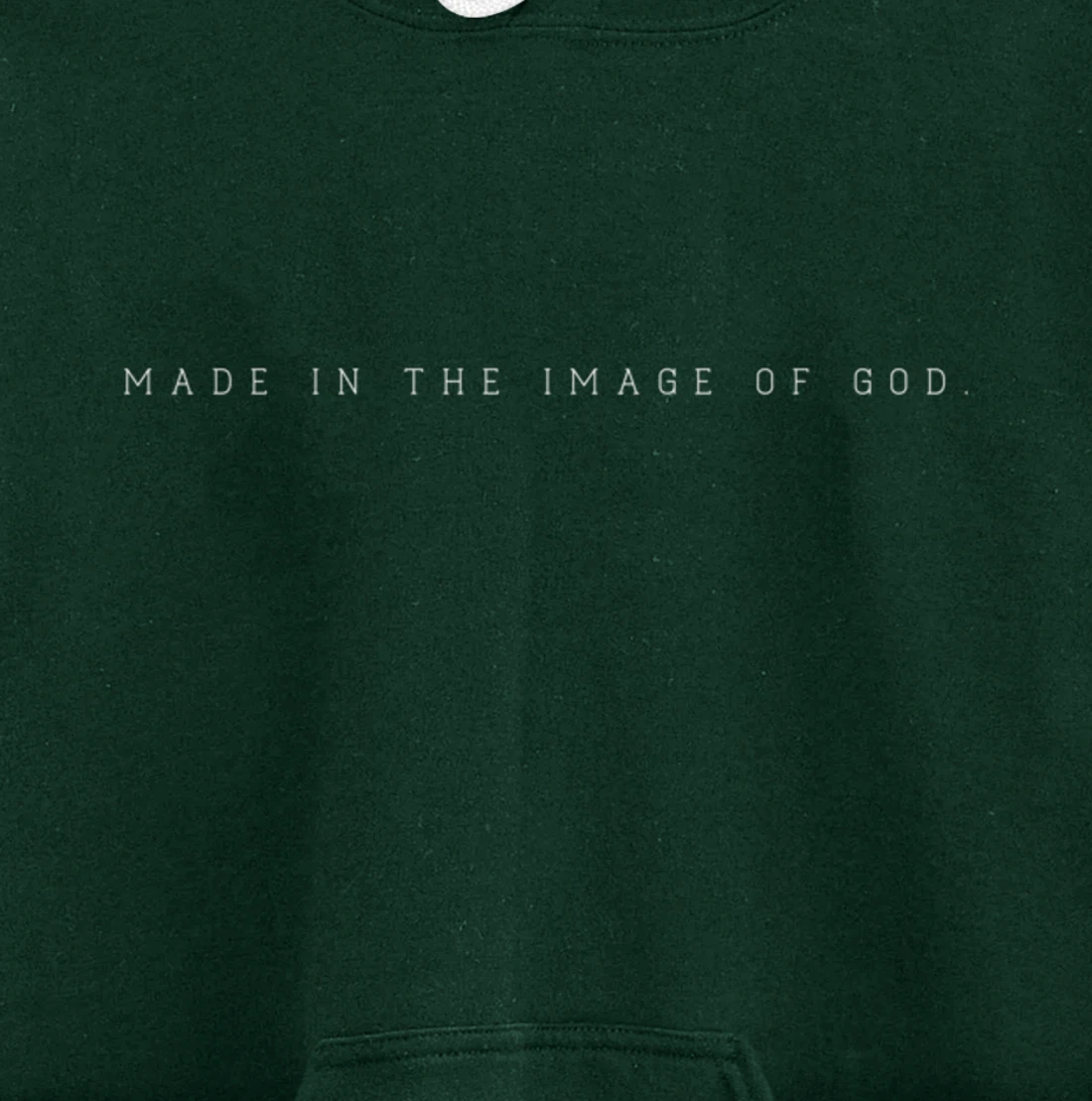 Made in the Image of God Christian God Bible Pullover Hoodie