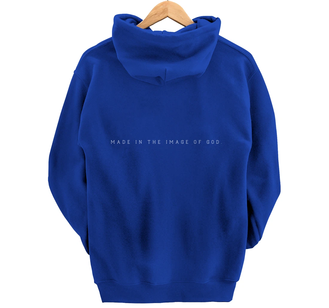 Made in the Image of God Christian God Bible Pullover Hoodie