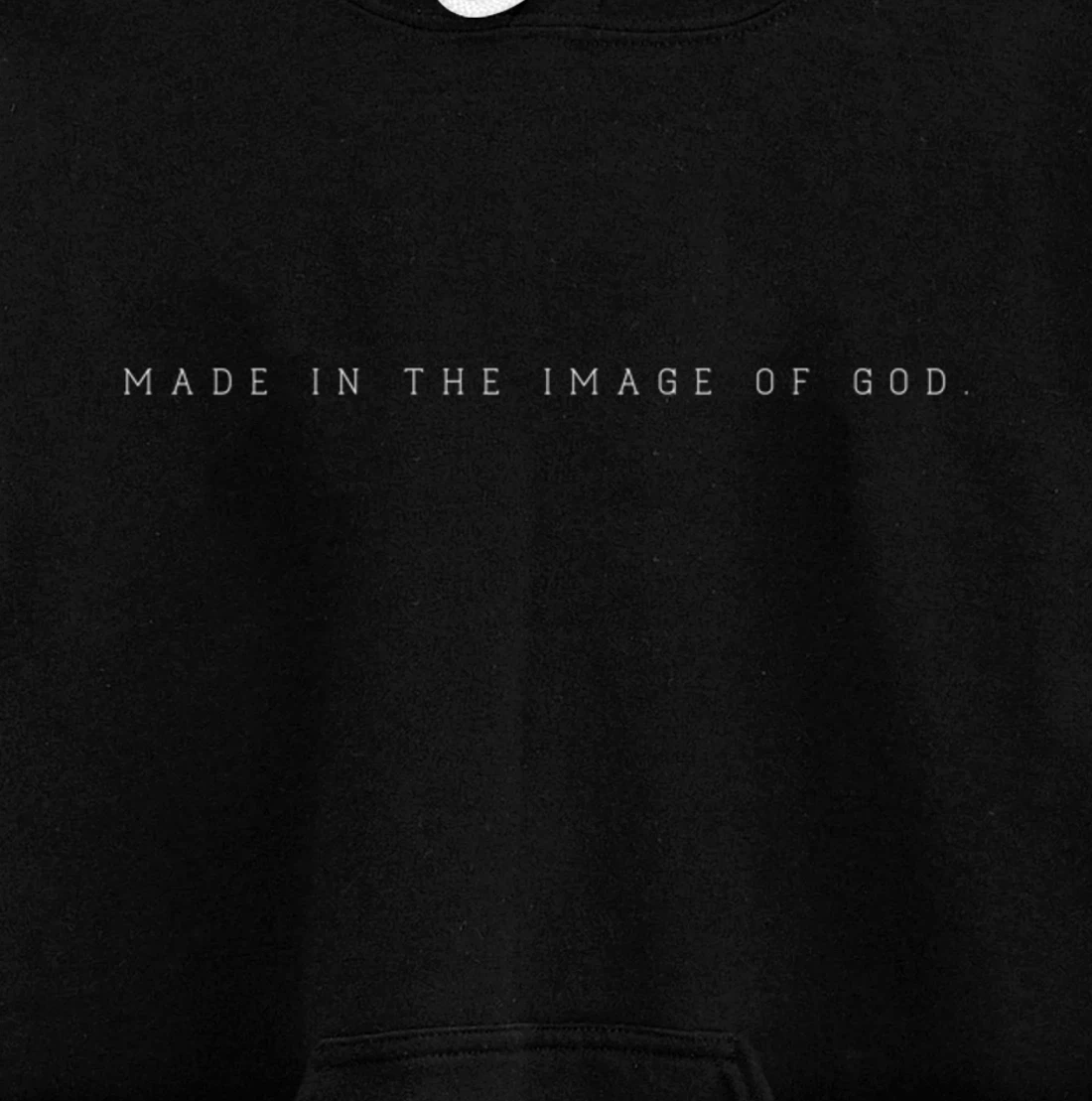 Made in the Image of God Christian God Bible Pullover Hoodie